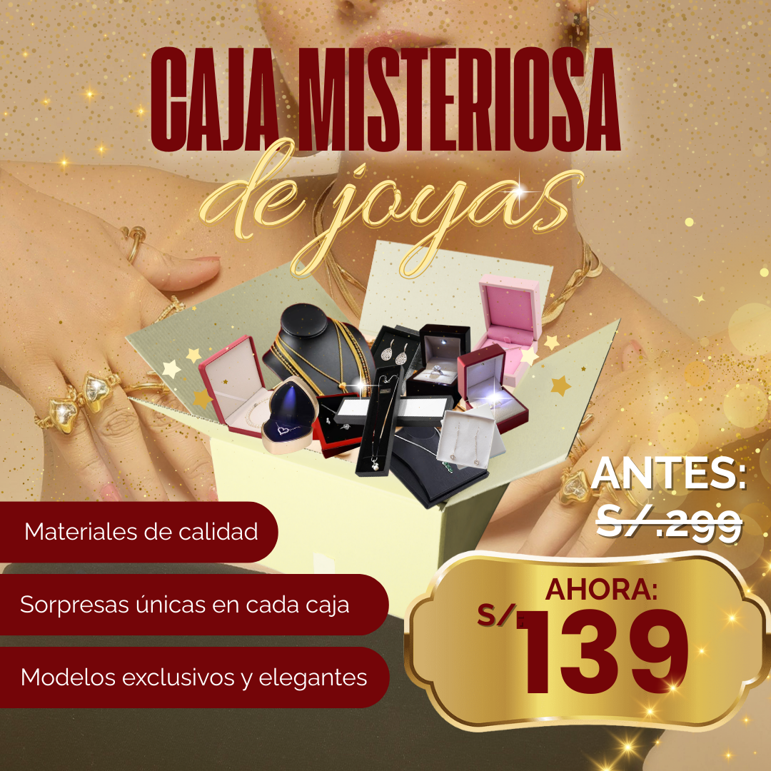 Caja misteriosa de Joyería